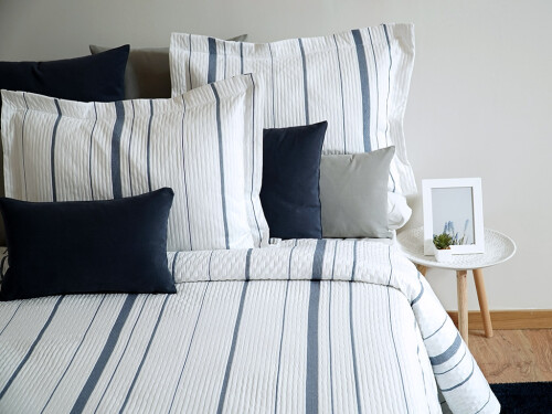 Colcha Rin azul 180cm